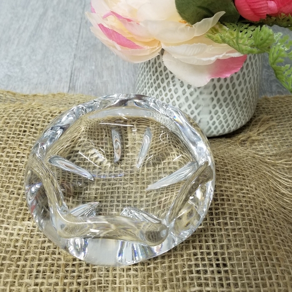 Orrefors Crystal Bowl/Ashtray - Picture 1 of 9